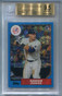 2017 Topps 87 Silver Pack Chrome Blue Refractor Aaron Judge Rookie 10/99 BGS 9.5