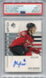 2019-20 SP Authentic 148 Jack Hughes Rookie Auto 318/999 Future Watch PSA 9 10