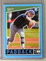 2019 Classics Light Blue Chris Paddack Rookie RC #D01/10 #7
