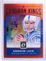 2016 Donruss Optic Gridiron Kings Red Andrew Luck #D78/99 #9 *66623
