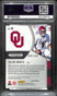 2020 Panini Prizm Draft Picks Neon Orange 129 Jalen Hurts Rookie 28/149 PSA 10