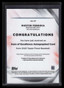 2022 Finest Aura Excellence Autograph Orange Refractor Dustin Pedroia Auto 11/25