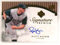 2008 UD Premier Scott Kazmir Gold Autograph #D04/15 #SK