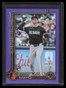 2025 Topps Purple Rainbow Foil 20 Coby Mayo Rookie 67/250