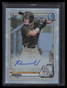 2020 Bowman Chrome Draft Autographs Refractor Robert Hassell Rookie Auto 423/499