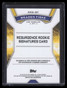 2024 Topps Resurgence Rookie Signatures Green Static Braden Fiske RC Auto 13/15