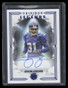 2023 Topps Motif Gridiron Legends Signatures Ultramarine Jason Sehorn Auto 17/20