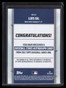 2022 Topps Baseball Stars Autographs BSALG Luis Gil Rookie Auto