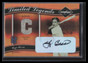2004 Leaf Limited Legends Material Autographs 24 Yogi Berra Jersey Auto 7/25