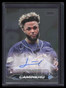 2024 Stadium Club Autographs Black Foil SCBAJC Junior Caminero Rookie Auto 25/25