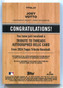 2024 Topps Tribute to Threads Autograph Relics Joey Votto Jersey Auto 90/99