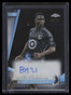2024 Topps Chrome MLS Autographs Black Refractor Bongokuhle Hlongwane Auto 3/10