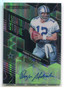 2018 Panini Obsidian Lightning Strike Autographs Green Roger Staubach Auto 1/4