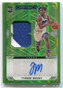 2020-21 Panini Obsidian Electric Green Flood 228 Tyrese Maxey Rookie Patch Auto