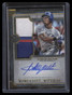 2019 Topps Museum Momentous Jumbo Autographs Gold Adrian Beltre Patch Auto 5/5