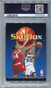 1994-95 SkyBox Premium NNO Olajuwon David Robinson Dual Auto PSA/DNA Authentic