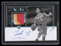 2021-22 Panini Noir 332 Jalen Johnson BW Rookie Patch Auto 17/99 Black and White