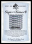 2021-22 SP Authentic Sign of the Times Eights Parise Bailey Lee Sorokin Auto 2/5