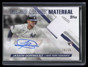 2024 Topps Major League Material Autographs Jasson Dominguez RC Jersey Auto /50
