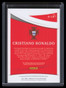 2021 Immaculate Collection Brilliance Ruby 5 Cristiano Ronaldo Jumbo Patch 7/8