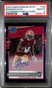 2020 Donruss Optic Autographs Purple Star Brandon Aiyuk Rookie Auto 36/50 PSA 10