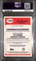 2023 Bowman Chrome U '55 Autographs Caleb Williams Rookie Auto 69/99 PSA 10