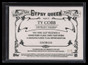 2014 Topps Gypsy Queen Hometown Flags GQHFTC Ty Cobb Georgia Flag Patch 1/5