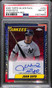 2025 Topps 90 Silver Pack Chrome Autograph Red Refractor Juan Soto Auto /5 PSA 8