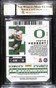 2020 Contenders Draft Diamond Ticket 104 Justin Herbert RC Auto 8/11 BGS 9.5 10