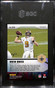 2021 Panini Mosaic Center Stage Mosaic Black 25 Drew Brees 1/1 SGC 9 MT