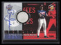 2000 UD HoloGrFX A Piece of the Series Autographs psa8 Brian Jordan Base Auto 5/25