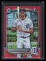 2025 Bowman Chrome Prospects Red Shimmer Refractor bcp250 Cris Rodriguez RC 4/5