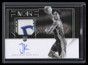 2021-22 Panini Noir 328 Jonathan Kuminga BW Rookie Patch Auto 65/99 Black White