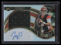 2020 Select Jumbo Signature Swatches Prizm 1 Joe Burrow RC Jersey Auto 32/49