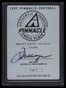 1997 Pinnacle Epix Printing Plate Yellow Back e2 Troy Aikman 1/1