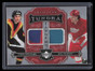 2007-08 Artifacts Tundra Tandems Red TTWP Tiger Williams Probert Dual Patch 1/10