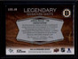 2023-24 UD Engrained Legendary Signature Shots Blue Ink Johnny Bucyk Auto 1/1