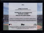 2025 Topps Tribute Autograph Patches Red APAJA Jose Altuve Patch Auto 7/10