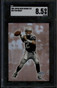 2001 Upper Deck Rookie F/X 54 Tom Brady SGC 8.5 NM MT+