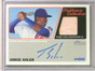 2015 Topps Heritage Clubhouse Collection Jorge Soler Bat Auto #D04/25