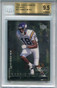 1998 Black Diamond Rookies 97 Randy Moss Rookie BGS 9.5 GEM MINT
