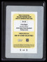 2016 Finest Autographs Printing Plate Yellow FACB Craig Biggio Auto 1/1