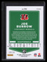 2021 Donruss Optic Blue Ice Refractor 134 Joe Burrow 14/15