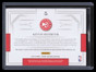 2018-19 National Treasures Horizontal 125 Kevin Huerter Rookie Patch Auto 30/49