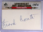 2011 Sp Legendary Cuts Signatures Frank Crosetti autograph auto #D03/15