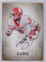 DELETE 9373 2012 Sp Authentic Gold Mohamed Sanu auto autograph rc rookie #D5/5 #109