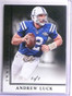 2014 Panini Limited Black Spotlight Andrew Luck #27 #D 1/1