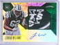 2015 Certified Mirror Emerald Leonard Williams autograph patch rc #D1/5