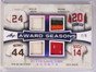 2018 ITG Used Award Seasons Mays Rose Robinson McCovey patch jersey /9