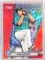 2019 Bowman's Best Red Refractor Yusei Kikuchi rc rookie #D01/10 #10